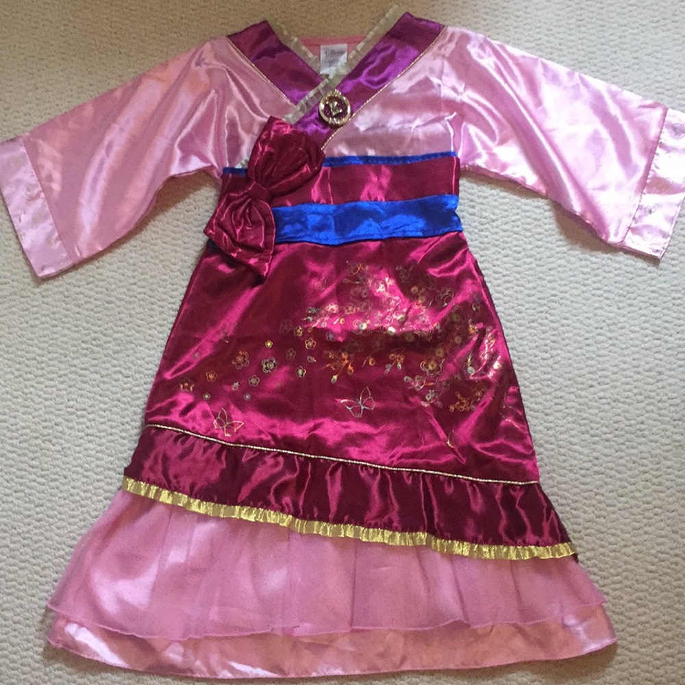 Mulan costume with slippers